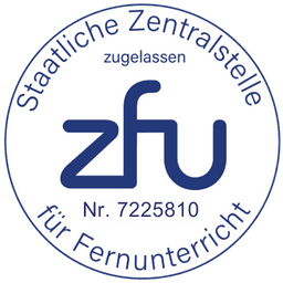 ZFU Zertifikat mit Nr. 7225810