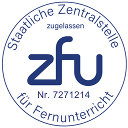 ZFU Zertifikat mit Nr. 7271214