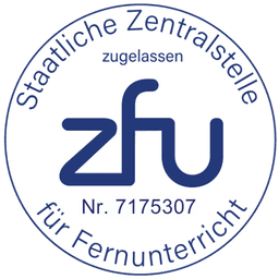 ZFU Zertifikat mit Nr. 7175307