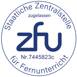 ZFU Zertifikat mit Nr. 7445823c