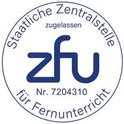 ZFU Zertifikat mit Nr. 7204310