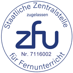 ZFU Zertifikat mit Nr. 7116002
