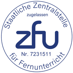 ZFU Zertifikat mit Nr. 7231511