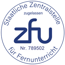 ZFU Zertifikat mit Nr. 789502