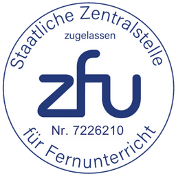 ZFU Zertifikat mit Nr. 7226210